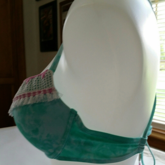 SOLD NWOT Shade & Shore 2 Pc String Bikini 34D M - Picture 6 of 11